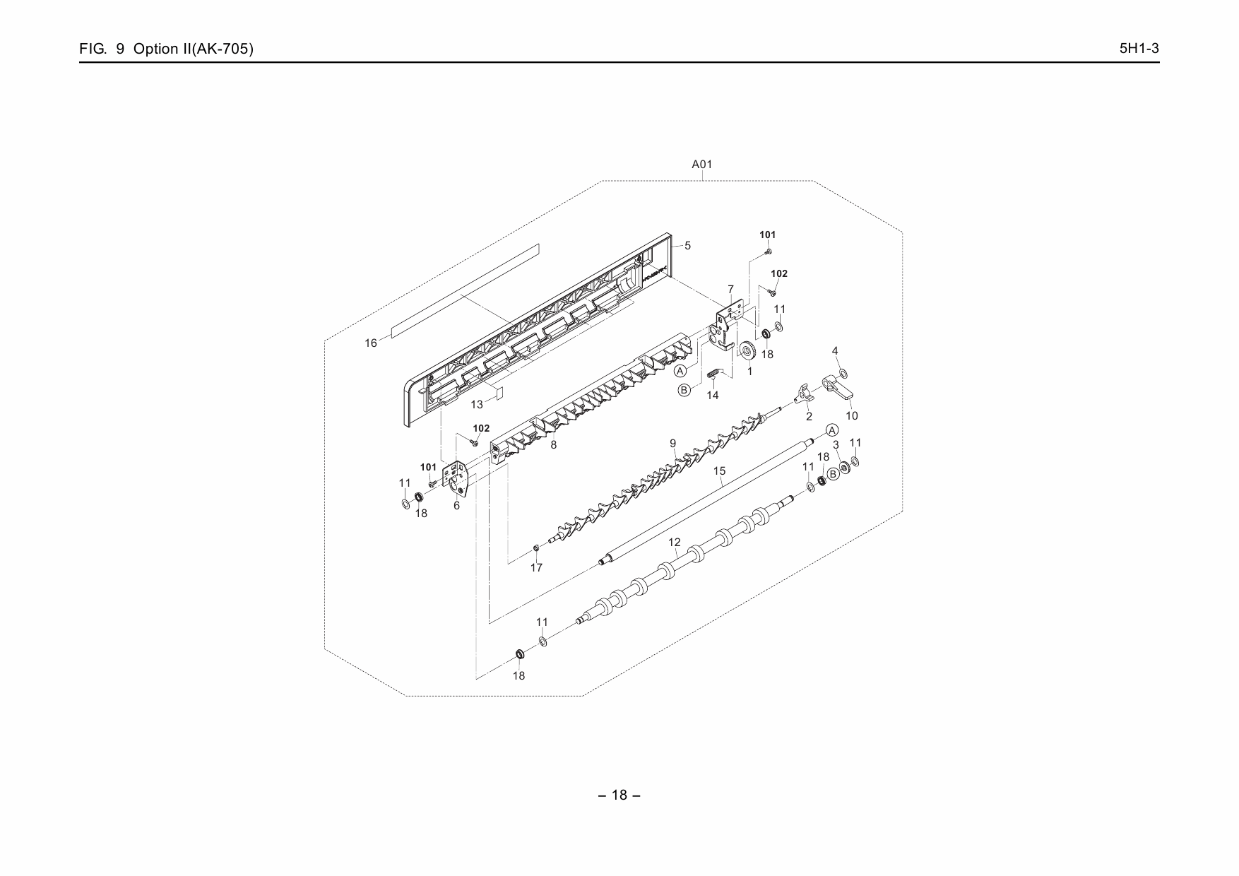 KYOCERA Options Document-Feeder DF-730 Parts Manual-6